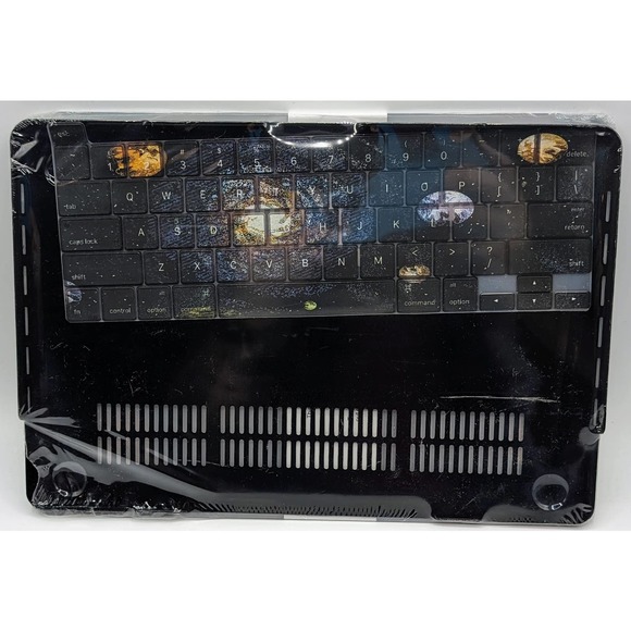 MacBook Pro 13" Case + Keyboard Cover A2251/A2289 Universe Space Theme - New - Picture 2 of 2